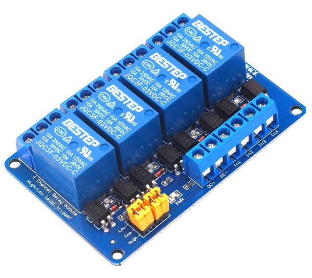 Optoisolated Relay Modules - 3.3V for Raspberry Pi and more in various configurations from PMD Way with free delivery worldwide