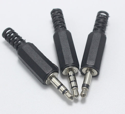 3.5mm Jack Plug - Mono Stereo TRRS - 5 Pack from PMD Way with free delivery worldwide