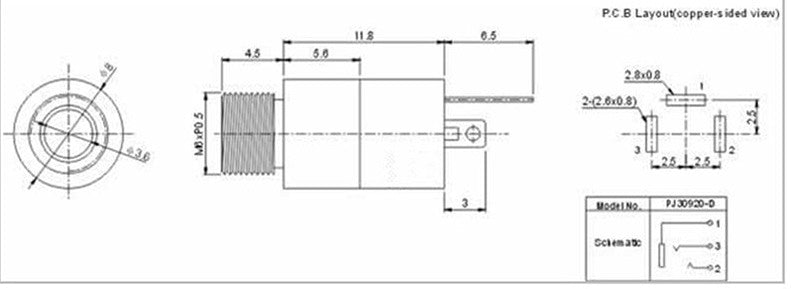 Metal 3.5mm Stereo Jack Socket - 10 Pack from PMD Way with free delivery worldwide