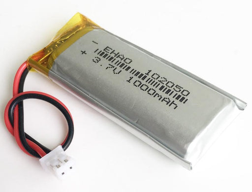 Lithium Ion Polymer Battery - 3.7v 1000mAh 102050 from PMD Way with free delivery worldwide