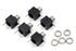 3.5mm Panel Mount Mono Jack Socket - 5 Pack from PMD Way with free delivery worldwide