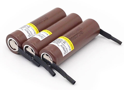 Solder Tab High Discharge 3000 mAh 18650 3.7V Rechargeable Batteries from PMD Way with free delivery worldwide