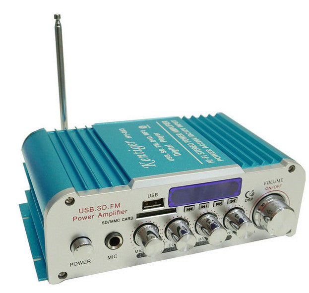 Awesome 30W x 2 Bluetooth and Karaoke Power Amplifier from PMD Way with free delivery worldwide