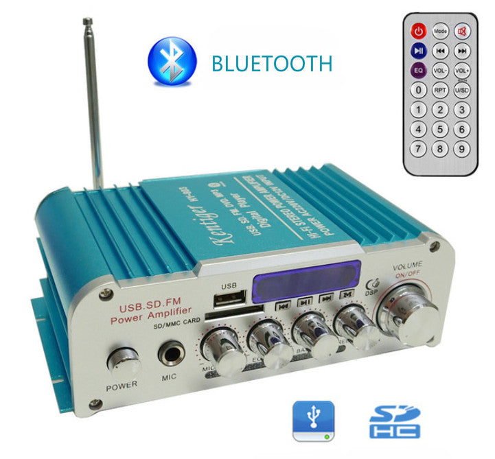 Awesome 30W x 2 Bluetooth and Karaoke Power Amplifier from PMD Way with free delivery worldwide
