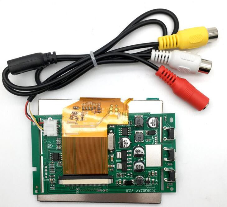 3.5" 320 x 240 TFT LCD with Dual AV Inputs from PMD Way with free delivery worldwide