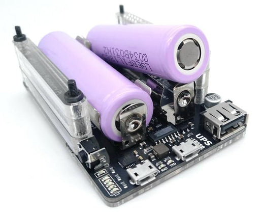 Give your Raspberry Pi 24/7 power with the 3400mAh UPS Uninterruptable Power Supply HAT for Raspberry Pi from PMD Way with free delivery, worldwide