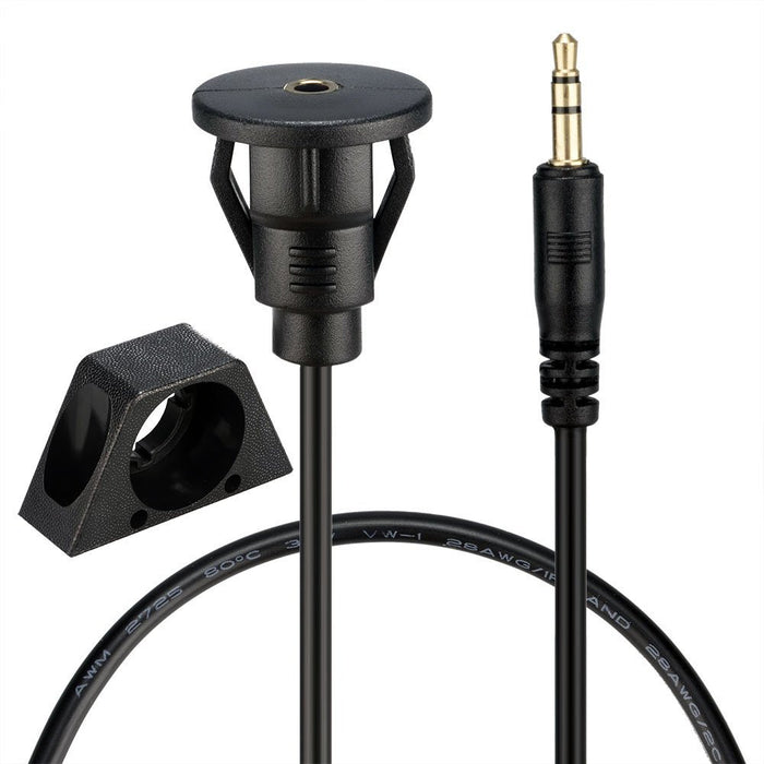 Useful 3.5mm Stereo Extension Cables with Panel Mount Socket from PMD Way with free delivery worldwide