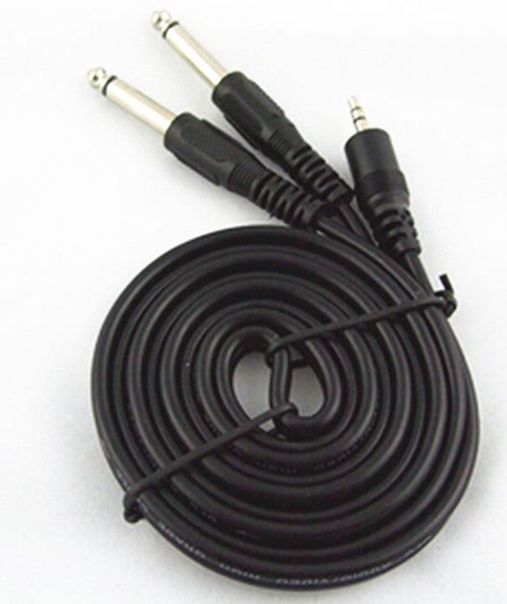 Useful 3.5mm Stereo Plug to Twin 6.35mm Mono Plug Cable from PMD Way with free delivery worldwide