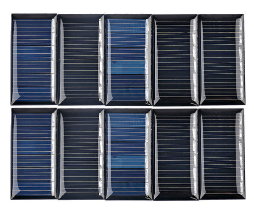 3V 30mA Solar Panels in packs of ten from PMD Way with free delivery worldwide