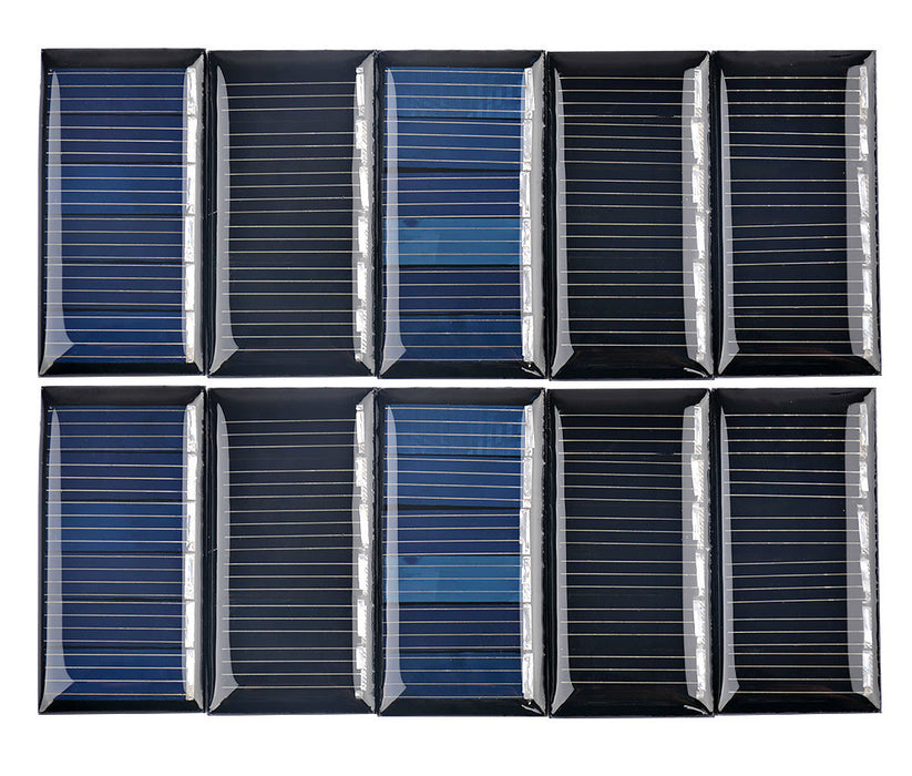 3V 30mA Solar Panels in packs of ten from PMD Way with free delivery worldwide