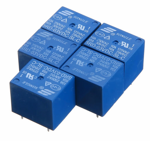 3V Songle SPDT Relays from PMD Way with free delivery worldwide