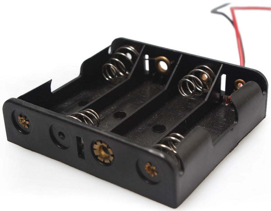 4 AA Cell Battery Holder from PMD Way with free delivery worldwide