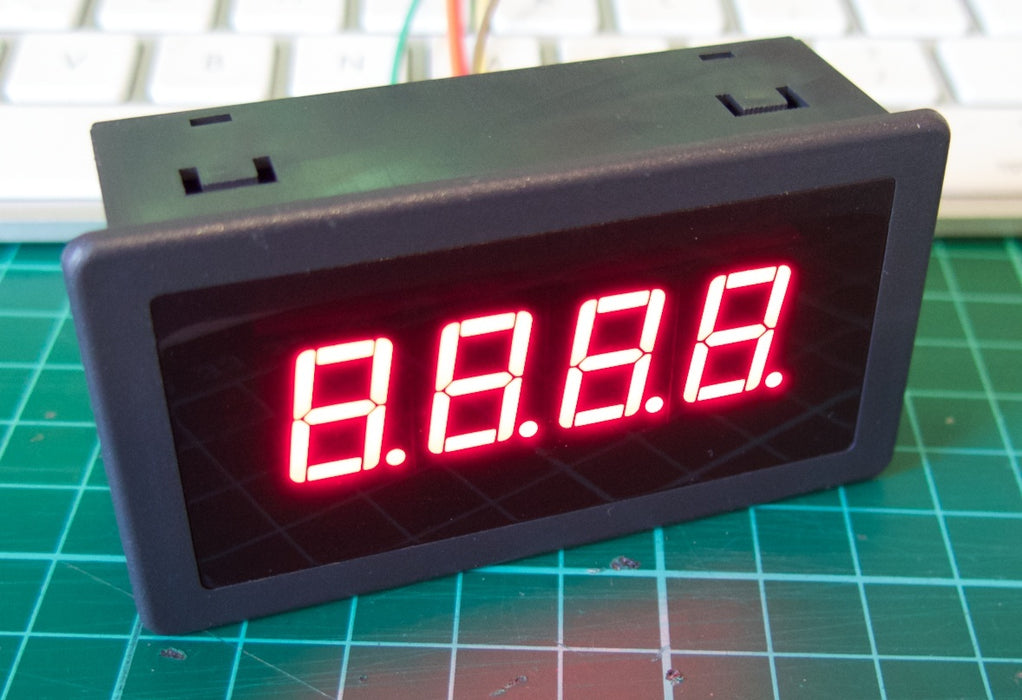 Four Digit Seven Segment Display Module and Enclosure from PMD Way with free delivery worldwide