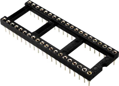 Machined 40 Pin DIP IC Sockets - 5 Pack — PMD Way