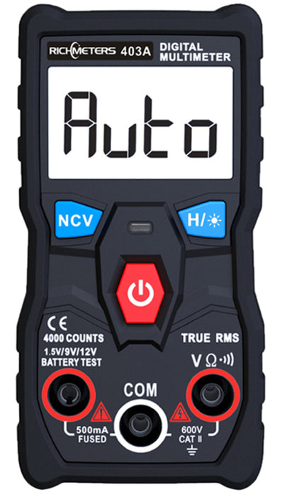 4000 Count True RMS Auto Ranging Digital Multimeter from PMD Way with free delivery worldwide