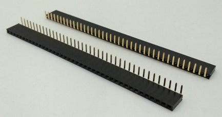 40x1 Pin Female Right Angle Header Strip - 100 Pack from PMD Way with free delivery worldwide