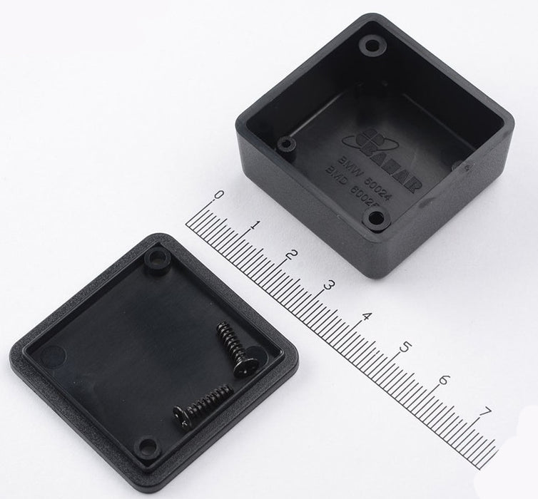 Plastic Electronics Project Box - 41 x 41 x 20mm - Various Colors from PMD Way with free delivery worldwide