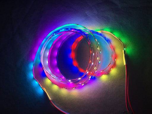 Skinny 5mm SK6812 RGB LED Strip - 60 LEDs/m - 4m Roll from PMD Way with free delivery worldwide