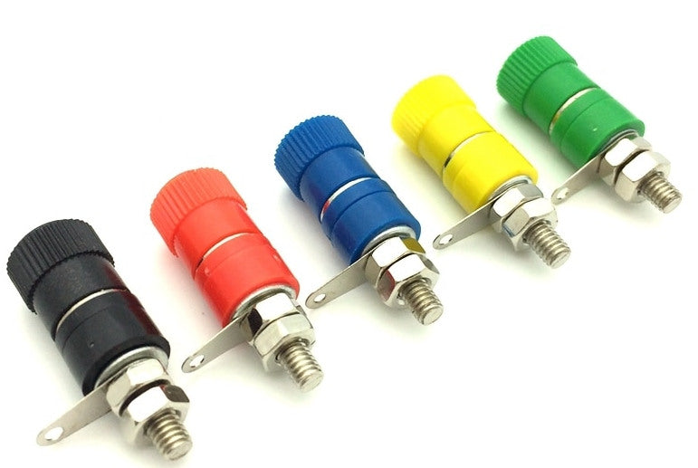4mm Binding Posts - Various Colors - 10 Pack — PMD Way