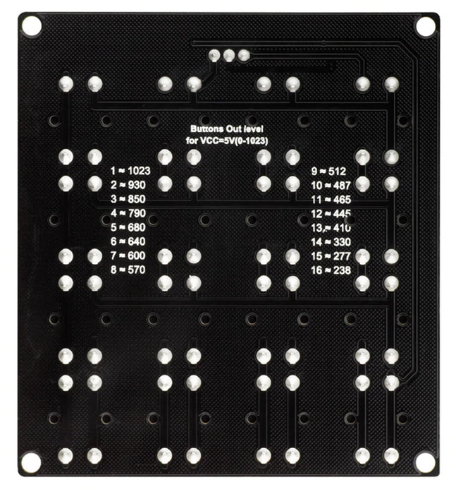 4 x 4 Keypad with Analog Output from PMD Way with free delivery worldwide