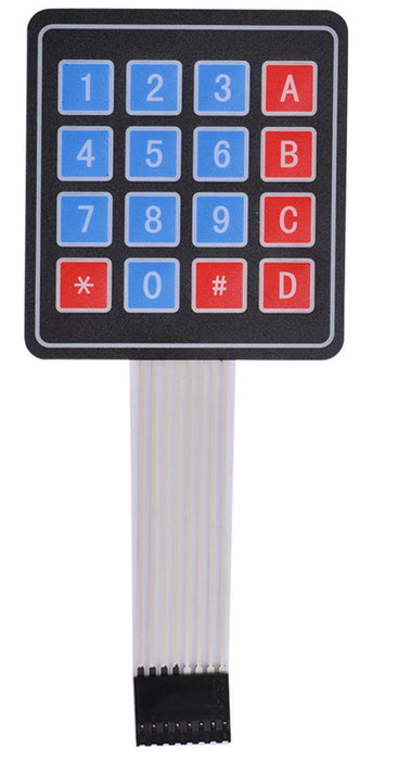4 x 4 Sealed Membrane Keypads in packs of five from PMD Way with free delivery worldwide