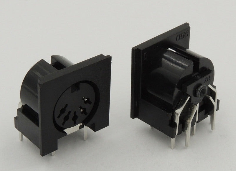 5 Pin Panel Mount DIN Socket - 6 Pack — PMD Way