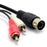 Useful 5-Pin DIN Plug to Twin RCA Plug Cable from PMD Way with free delivery worldwide