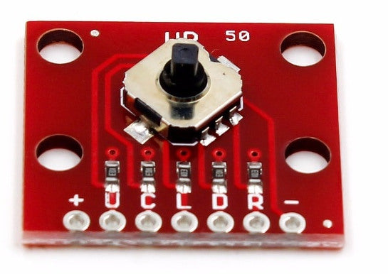 5 Way Switch Module 5 Way Tactile Switch Breakout - Twin Pack — PMD Way