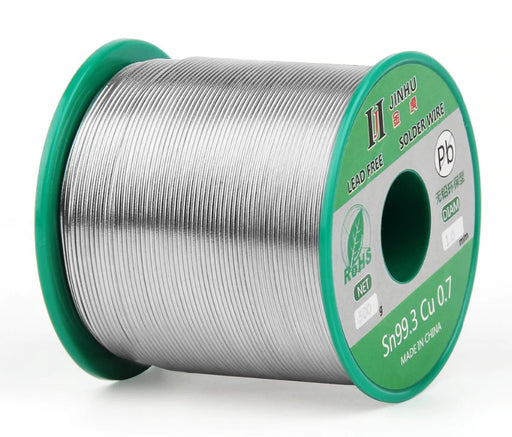Lead Free Tin Copper Solder - Various Diameters - 500g Roll from PMD Way with free delivery worldwide