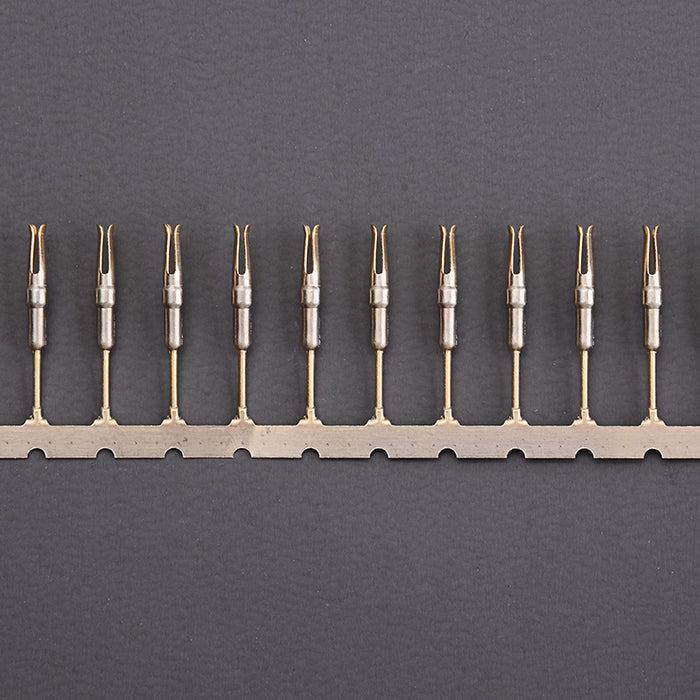 Tinned Brass Nixie/VFD 1mm Tube Socket Pins - 50 Pack from PMD Way with free delivery worldwide