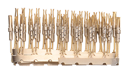 Tinned Brass Nixie/VFD 1mm Tube Socket Pins - 50 Pack from PMD Way with free delivery worldwide