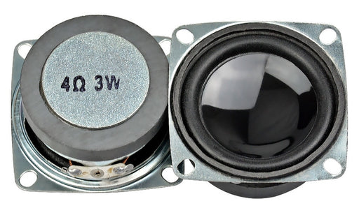 52mm 4 Ohm 3 Watt Speakers in packs of two from PMD Way with free delivery worldwide