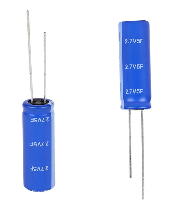 Quality 5F 2.7V Super Capacitors in packs of ten from PMD Way with free delivery worldwide