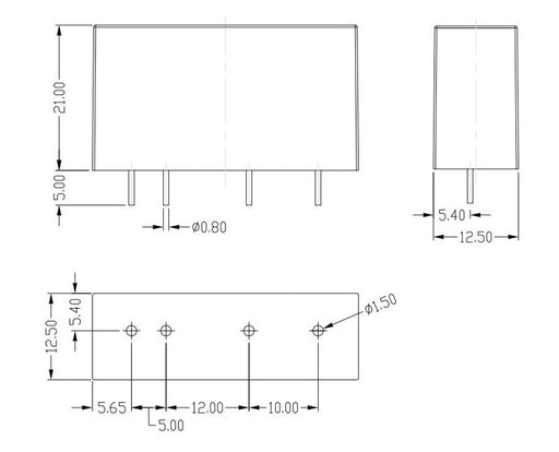 Compact 5A DC Control AC Solid State Relays from PMD Way with free delivery worldwide