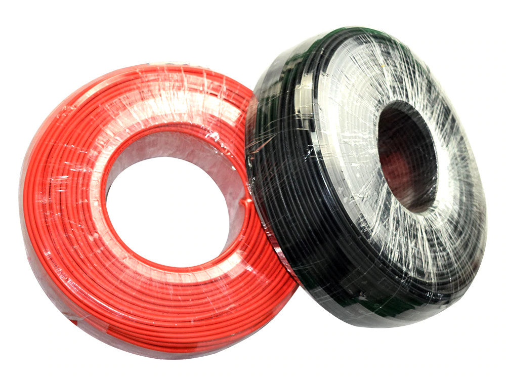 Solar PV Installation Cable - 10m red and black from PMD Way with free delivery worldwide