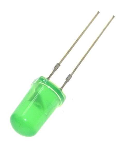 Diffused 5mm Green LEDS - 100 Pack from PMD Way with free delivery worldwide