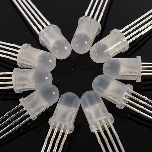 DIffused 5mm RGB LEDs - Pack of 1000 from PMD Way with free delivery worldwide