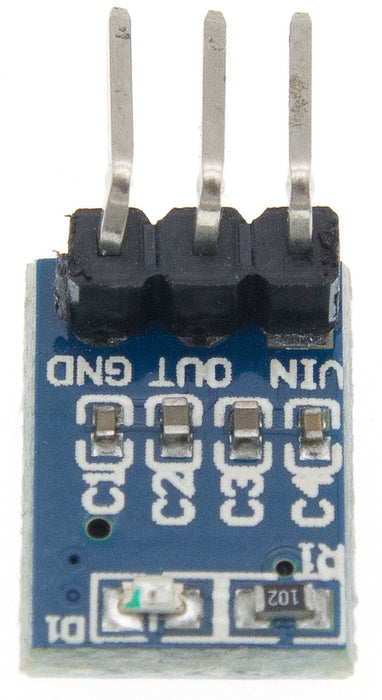 Breadboard Compatible 5V to 3.3V 800mA Power Supply Modules in packs of ten from PMD Way with free delivery worldwide