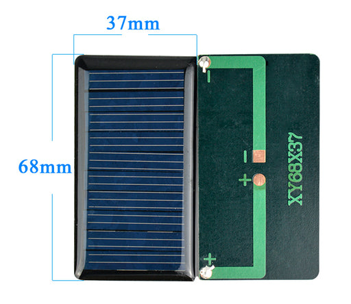 5V 60mA Solar Panels - 10 Pack