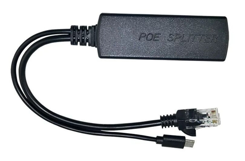 PoE Splitter with MicroUSB Plug - Isolated 12W - 5V 2.4 Amp from PMD Way with free delivery worldwide
