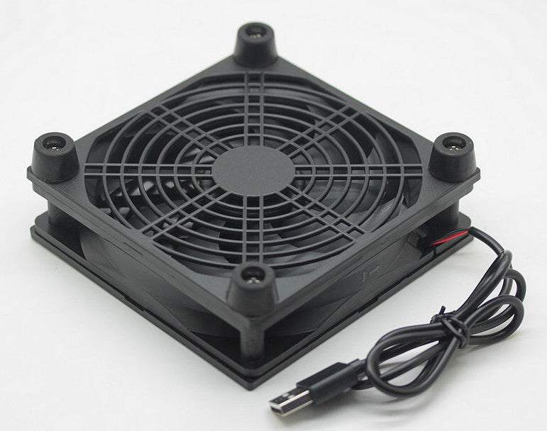 External Single or Dual USB Router Cooling Fan System from PMD Way with free delivery worldwide