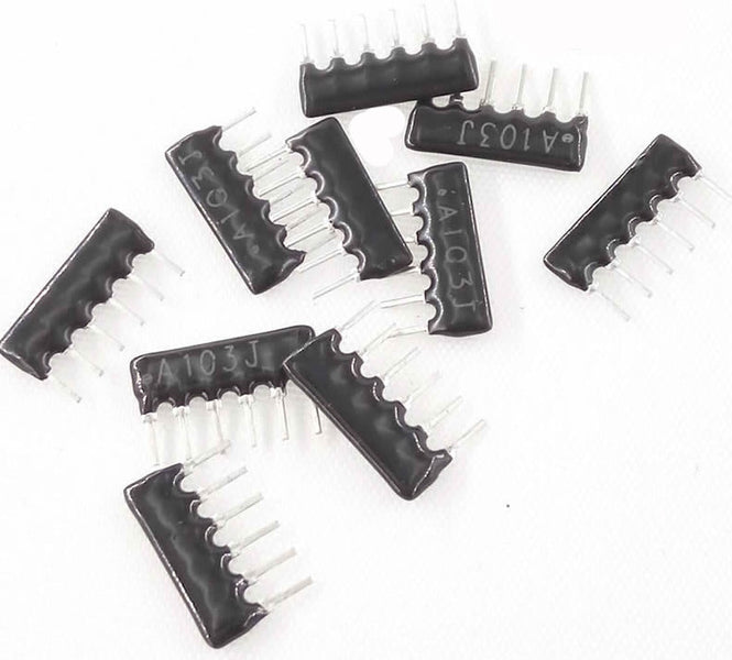 6 Pin Resistor Network Array - 50 Pack — PMD Way
