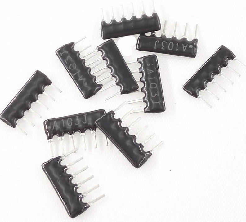 6 Pin Resistor Network Array - 50 Pack from PMD Way with free delivery worldwide