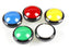 60mm Illuminated Dome Arcade Buttons in packs of five from PMD Way with free delivery worldwide