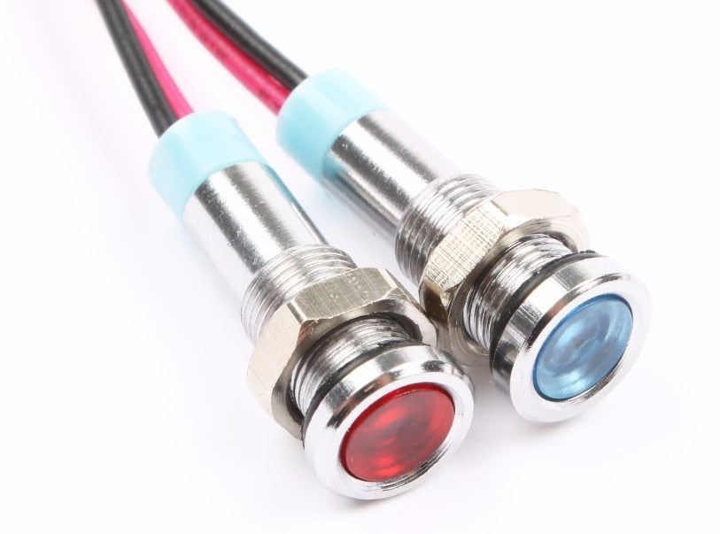 Useful 6mm Metal Panel Mount LED Indicator Lamps from PMD Way with free delivery worldwide