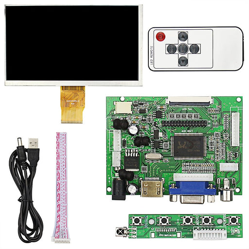 7" 800 x 400 TFT LCD with HDMI VGA Inputs from PMD Way with free delivery worldwide