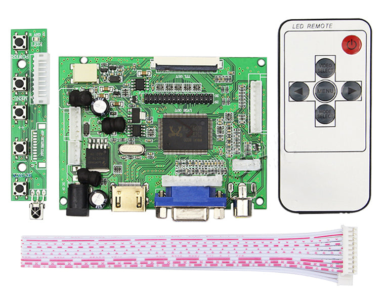 7" 800 x 400 TFT LCD with HDMI VGA Inputs from PMD Way with free delivery worldwide