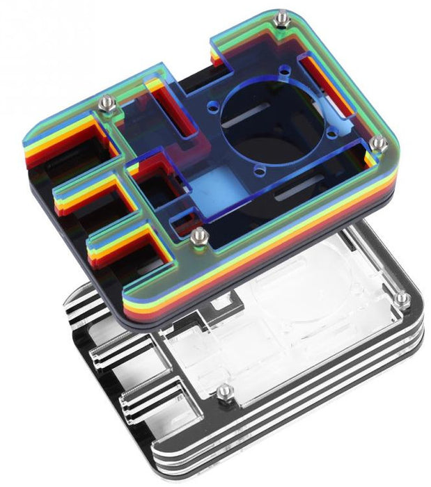 7 Layer Acrylic Enclosure for Raspberry Pi 3B+ from PMD Way with free delivery worldwide