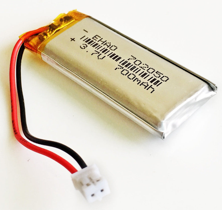Lithium Ion Polymer Battery - 3.7v 700mAh 702050 - 5 Pack from PMD Way with free delivery worldwide