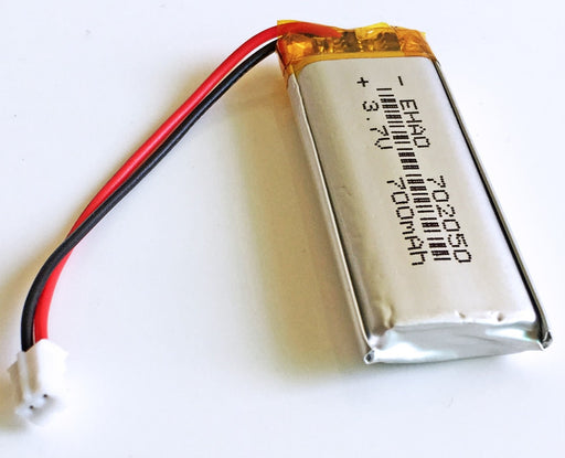 Lithium Ion Polymer Battery - 3.7v 700mAh 702050 - 5 Pack from PMD Way with free delivery worldwide